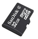 SanDisk ships 32GB MicroSDHC card