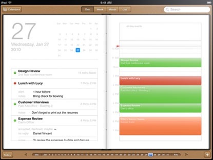 iPad review, part two: Safari, Mail, Calendar and Contacts on the iPad