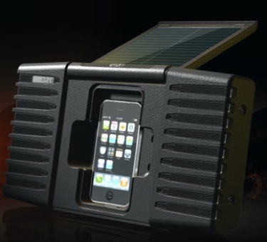 Eton announces solar-powered sound system for iPod, iPhone