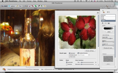 Gertrudis Graphics releases GMX-PhotoPainter for Mac OS X