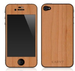 Karvt releases wooden skins for the iPhone