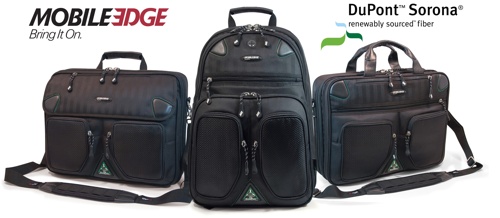 Mobile Edge makes checkpoint friendly laptop bags from corn