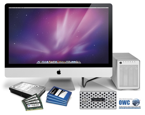 OWC offers eSATA interface, larger SSD drive for new 27-inch iMacs