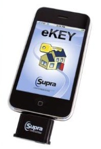 Supra lets real estate agents obtain listing keys on an iPhone