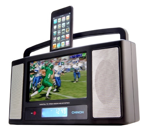 Chinon releases iPod docking station with TV tuner