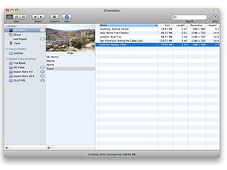 Cinematica is new video clip management tool for the Mac