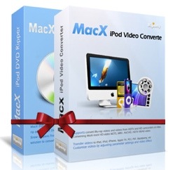 MacX iPod DVD Video Converter Pack sports iPod touch 4 support