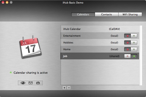 iHub Basic syncs Macs, iDevices wirelessly
