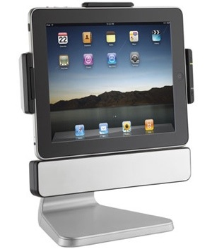 PadDock 10 is stereo sound system for the iPad