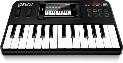 Akai Pro ships SynthStation25 for iPhone, iPod touch