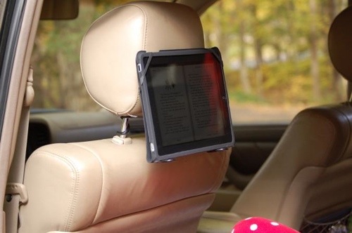 ViewSticks is iPad headrest mounting system