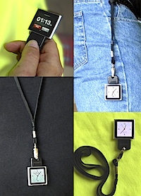 Danglet Strap System turns the iPod nano Into a pocketwatch