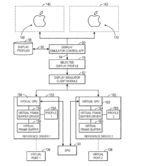 Apple files patent for display simulation system