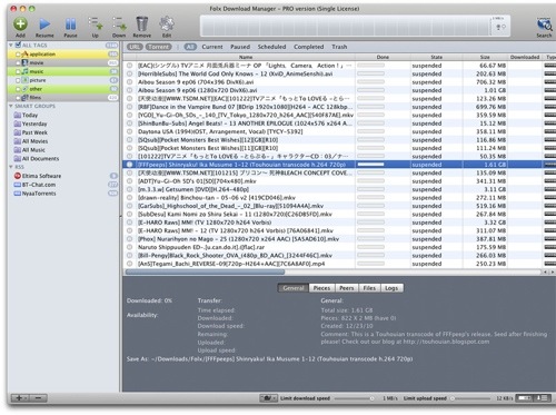 Folx 2.0 beta available for Mac OS X