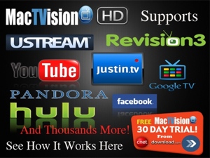 MacTVision HD lets you watch over 2,600 TV channels on your Mac