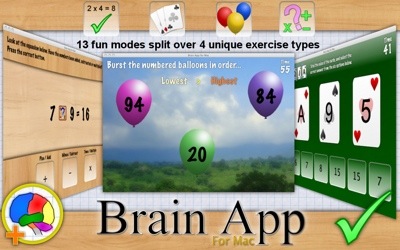 Brain app available via Mac Game Store
