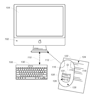 A future Mac mouse might have a built-in display
