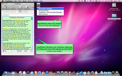 TopXNotes now available at the Mac App Store