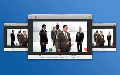 ArraySync lets you synchronize QuickTime across multiple displays