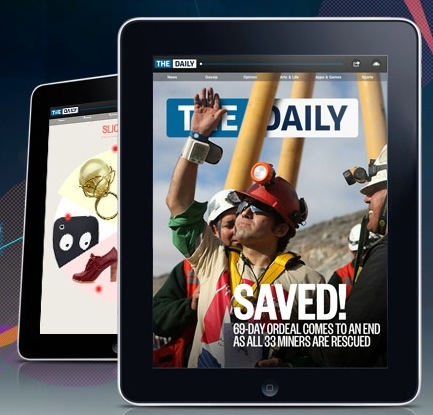 The Daily debuts on the iPad