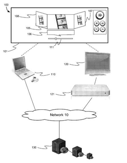 Apple files patent for new video/music interface