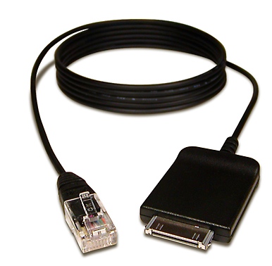 Redpark console cable connects to iOS devices