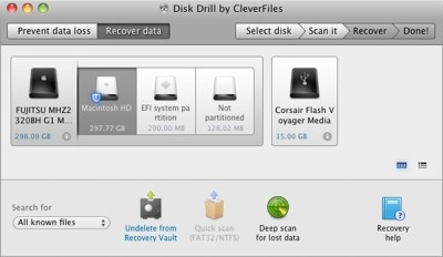 Disk Drill is new data recovery software for Mac OS X