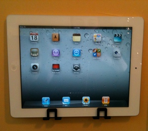 Pad Bracket lets you use an iPad 2 on a wall