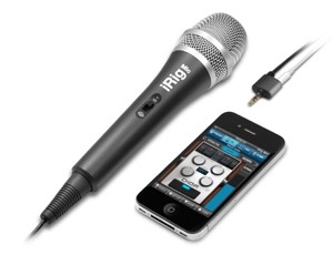 iRig Mic is new handheld microphone for the iPhone, iPad