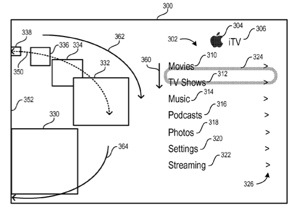 Apple patents relate to Apple TV, iTunes, iTV