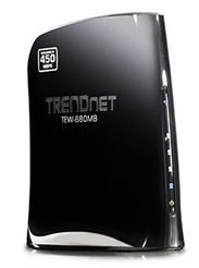TrendNet demos 450 MBps dual band, wireless N media bridge