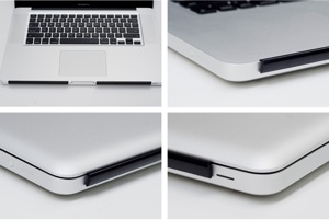 GuardStrip designed for the sharp edges of a MacBook Pro