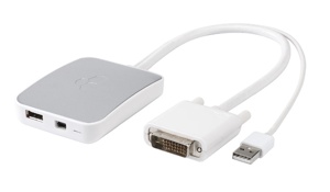 Kanex offers Dual-link DVI to HD for Cinema Displays