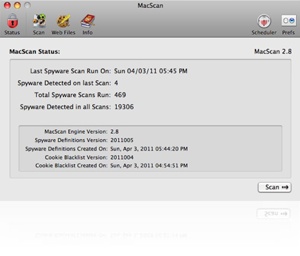 MacScan updated with Lion support