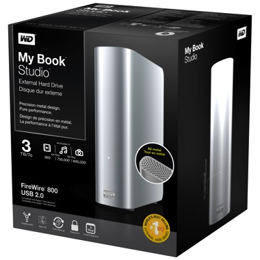 My Book Studio with 3TB capacity: size matters