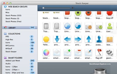 Stock Keeper is new DAM application for Mac OS X