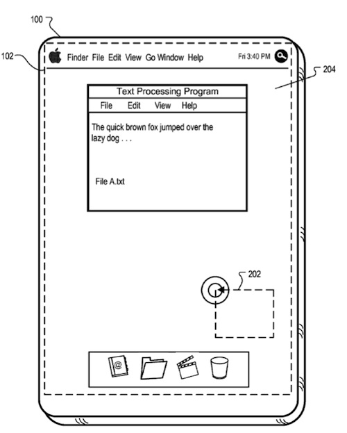 Apple patent hints at OS X, iOS melding