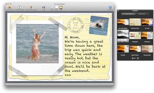 Ohanaware releases Fun Card Studio 1.0 for Mac OS X