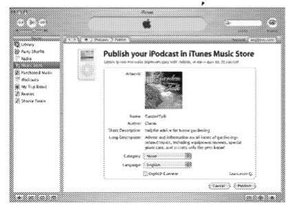 Apple patent involves podcasting support