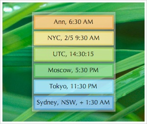 World Clock Deluxe for Mac OS X ticks to version 4.7.7