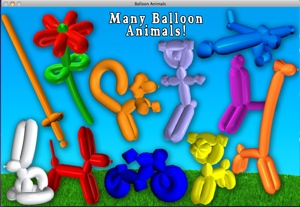 Balloon Animals 3D floats onto the Mac App Store