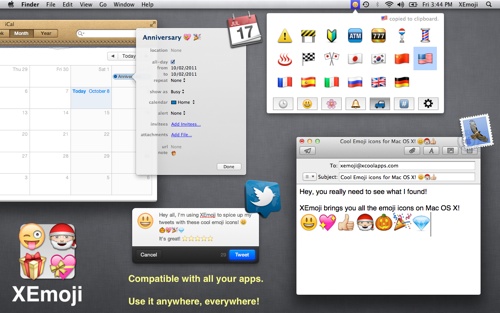 XEmoji offers access to all 467 Lion Emoji icons
