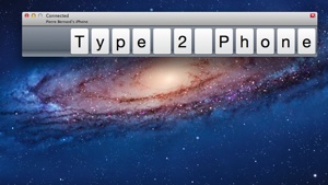 Type2Phone lets you use your Mac as an iOS Bluetooth keyboard