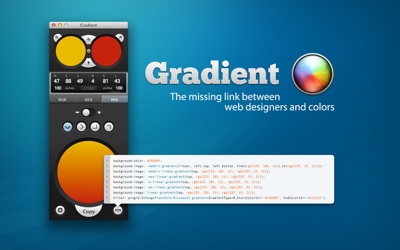 Gradient for OS X is new tool for web designers