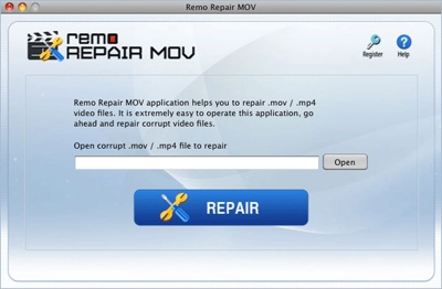 MOV is MP4 video repair tool for Mac