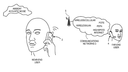 Apple patent involves noise cancellation in portable devices