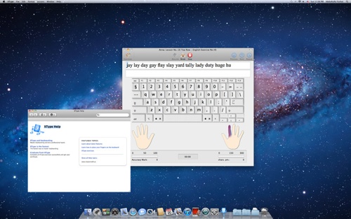 XType is new typing tutor for Mac OS X