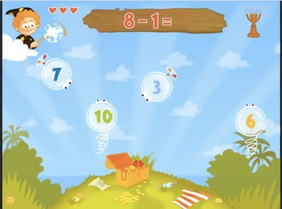 Education App Bubbling Math for Mac free until Friday