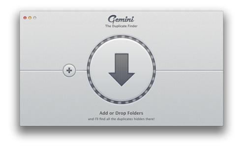 Gemini for Mac OS X removes duplicate files