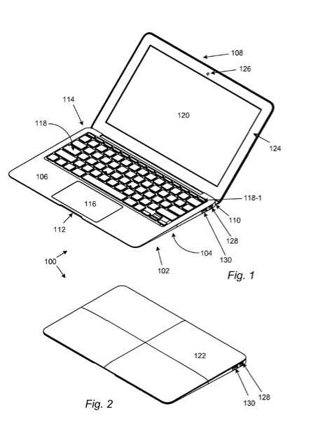 Apple granted patent for the MacBook Air